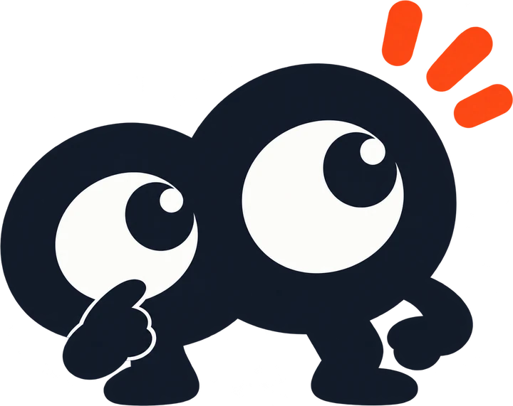 Otto thinking, a hand on his chin